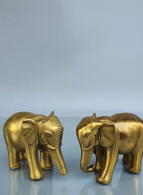 厂家直售精工铜象小象一98465010对家居厅客黄摆件铜装饰摆设工艺