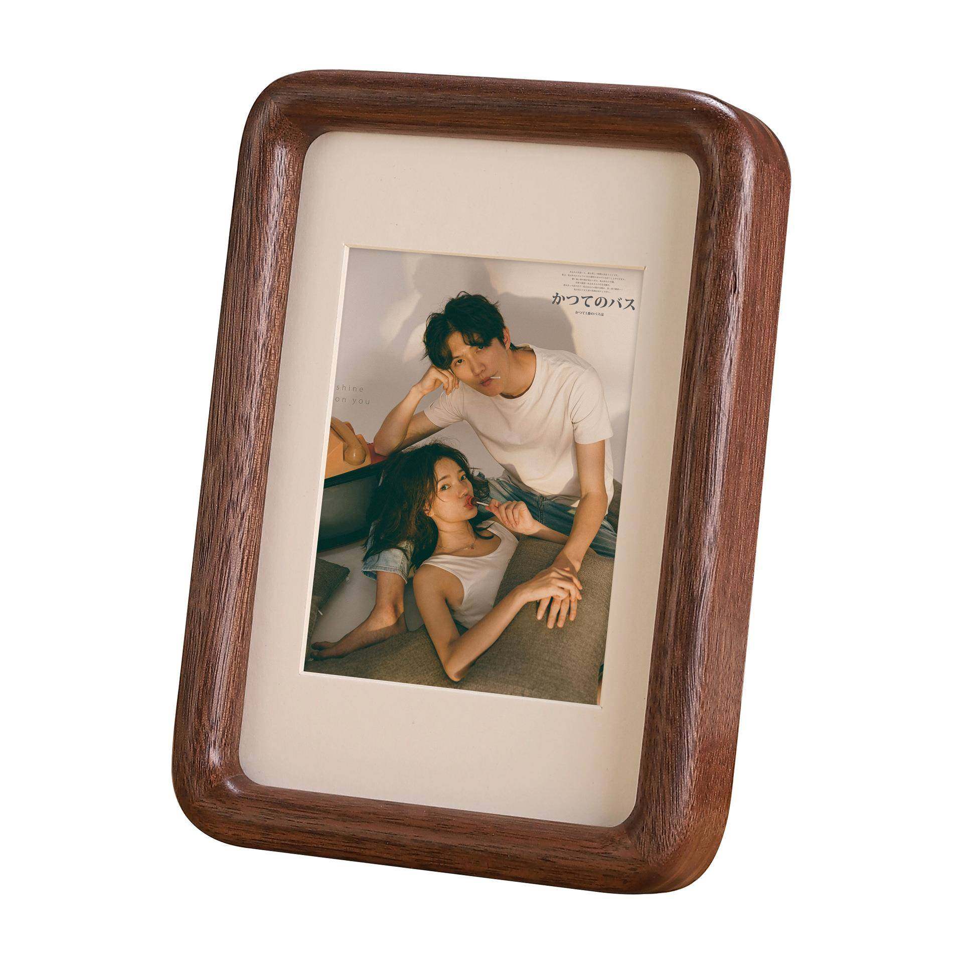 XH-069木相框寸相框摆台黑胡桃木圆榫卯6实木质角相框A4书法字画,淘宝优惠券,粉丝福利购,淘宝优惠卷