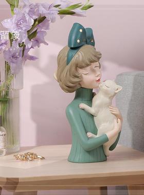 留象泡电泡女孩家居饰品客厅桌面乔视关柜装饰品玄摆件迁新居LX-2