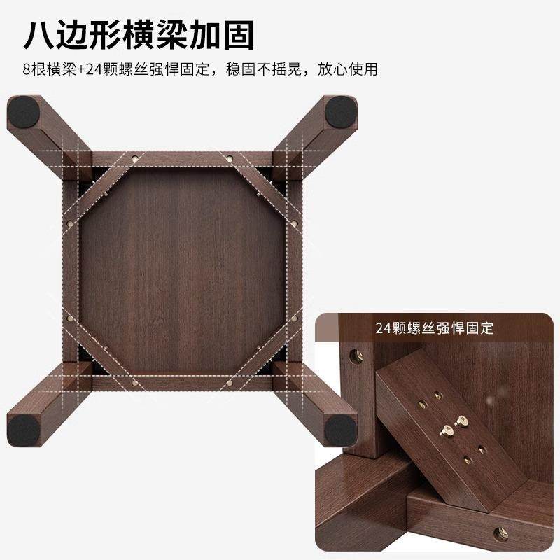 实木餐桌凳家用新中式网红可叠放方凳木板凳客厅简约软高凳子,淘宝优惠券,粉丝福利购,淘宝优惠卷