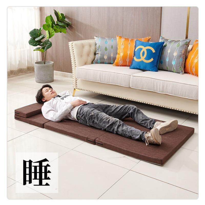 三折叠床垫睡垫午休海绵垫子单人榻榻米办公室学生午睡打地铺神器,淘宝优惠券,粉丝福利购,淘宝优惠卷