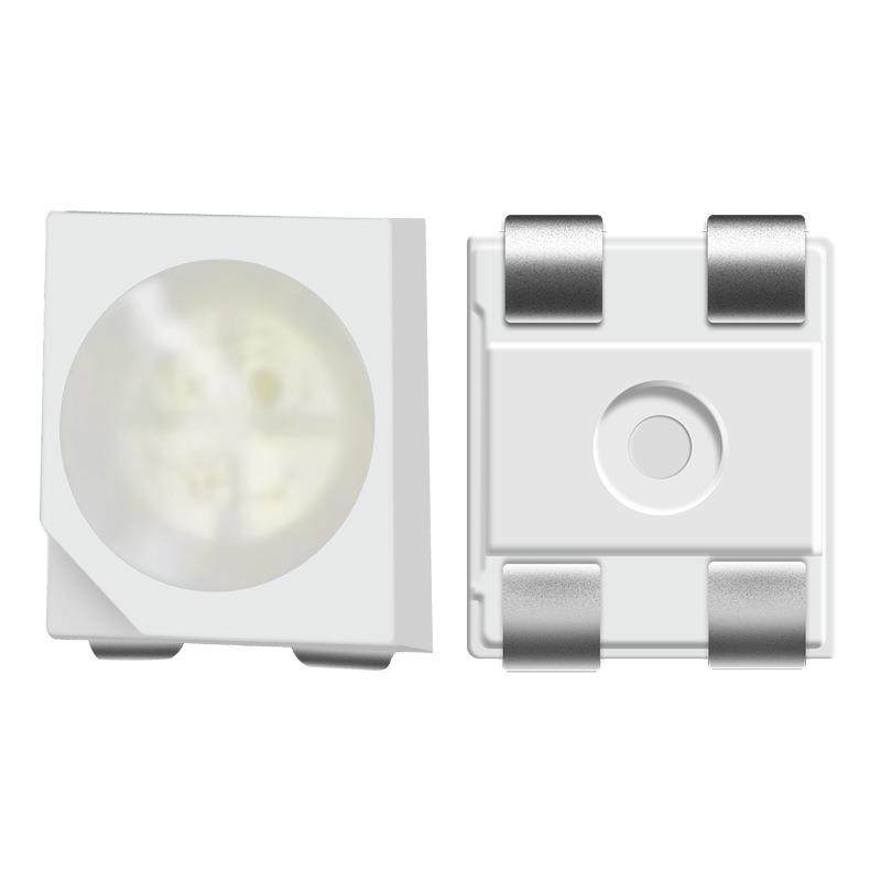 贴片3528RGB幻彩LED超高亮透明雾状led七彩灯珠内置IC四脚可编程,淘宝优惠券,粉丝福利购,淘宝优惠卷