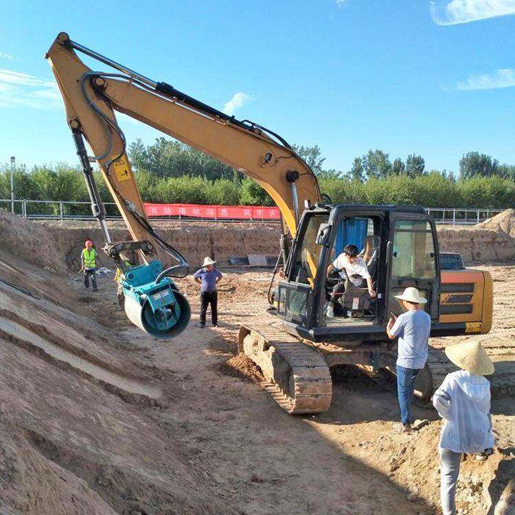 夯滚夯实机挖坑填平电夯动打夯机器筒电动FHG打机 - 图2