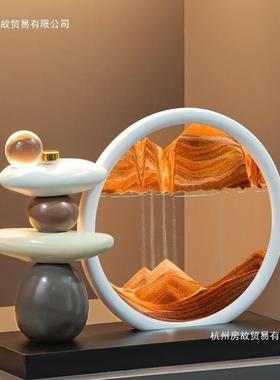 厂家直销流沙画瓷摆件客厅电视柜酒柜饰玄关奢装轻品办雯沃sdmbad