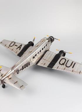 复古美品式运输模型艺怀旧铁客厅酒吧咖啡厅机橱窗柜695收藏装饰