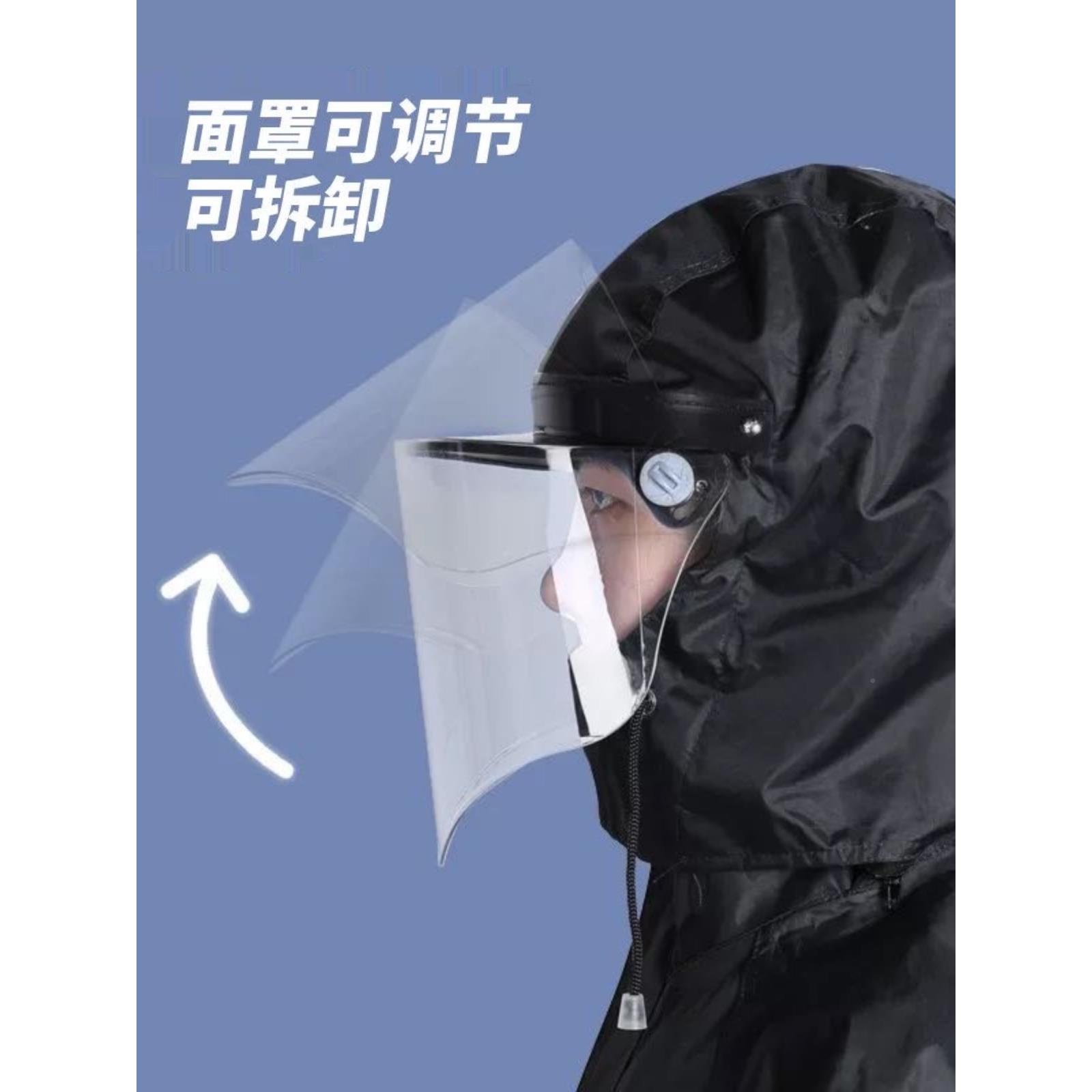 雨衣雨裤分体套装外防卖全身防暴雨男车电瓶雨衣OFS女款防水加厚 - 图1