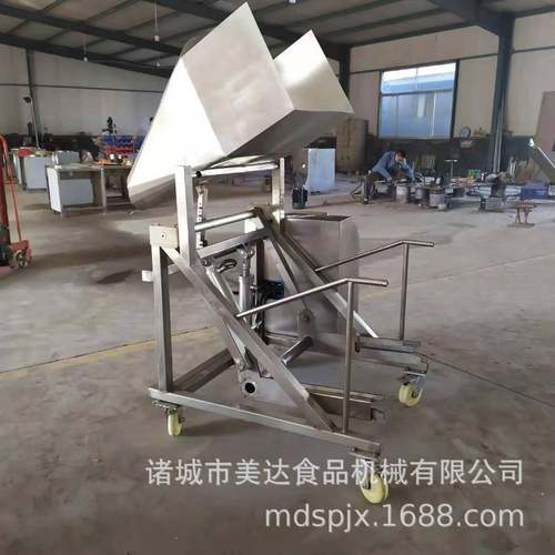 真空滚揉机商用液压滚揉机倾斜式自动上料滚揉机肉类滚揉腌制机 - 图0