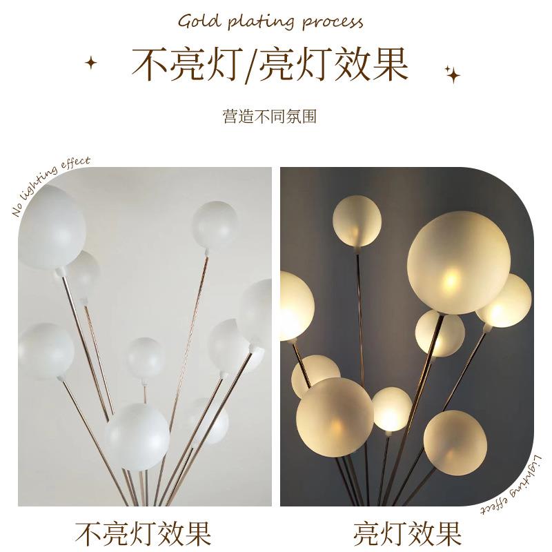 婚9头11头.庆11幸圆福果树路引灯铁艺电镀路引婚庆摆件婚礼布置头 - 图0