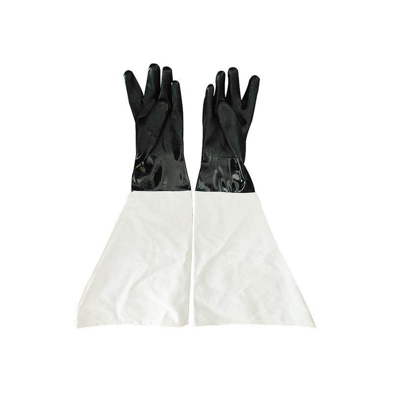 喷砂机专用手套加长加厚防滑耐磨橡胶喷沙机现货包邮防护打砂,淘宝优惠券,粉丝福利购,淘宝优惠卷