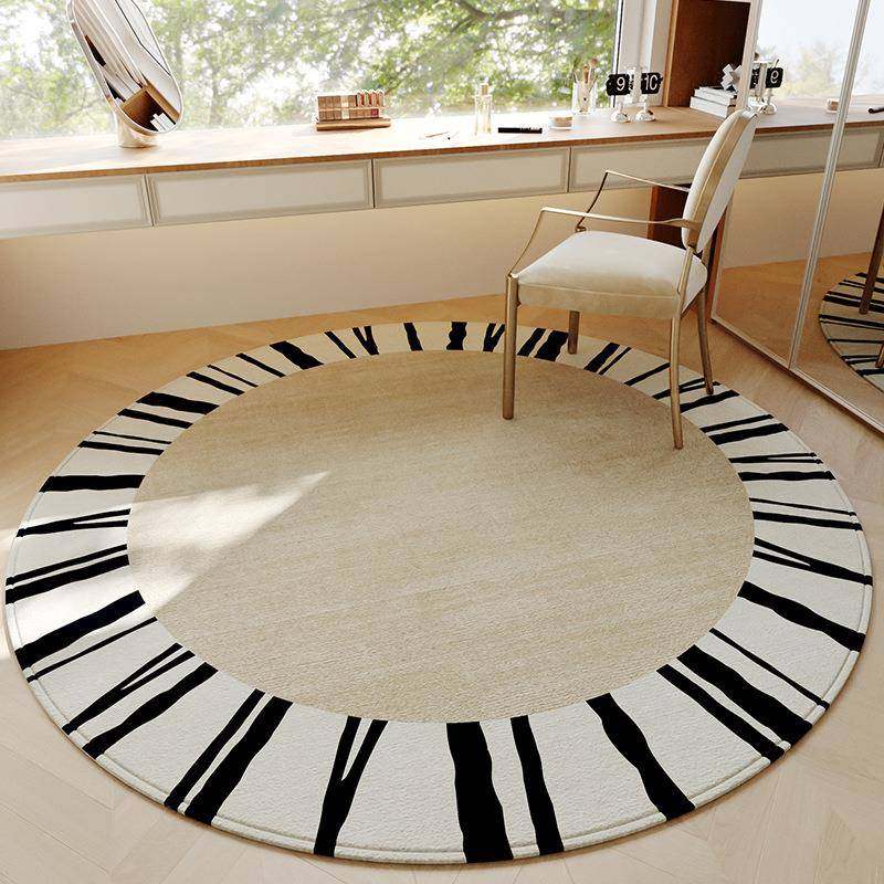 圆形地毯椅子地垫转椅钢琴椅垫子隔音衣帽间化妆台卧室沙发茶几毯,淘宝优惠券,粉丝福利购,淘宝优惠卷
