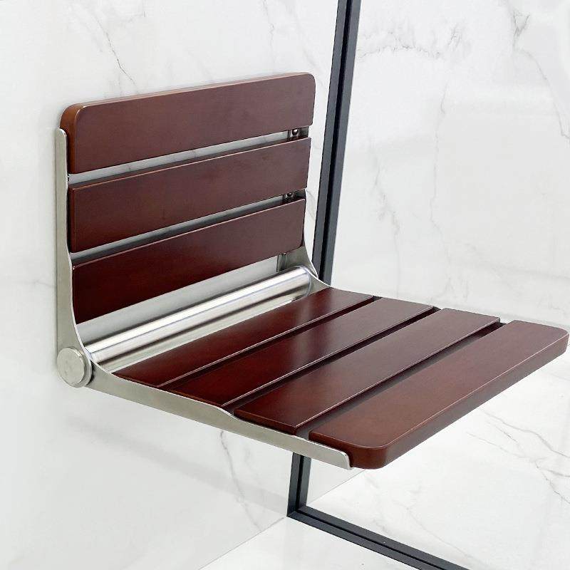 浴室折叠凳淋浴座椅墙壁挂式实木卫生间老年人厕所孕妇洗澡坐凳子,淘宝优惠券,粉丝福利购,淘宝优惠卷