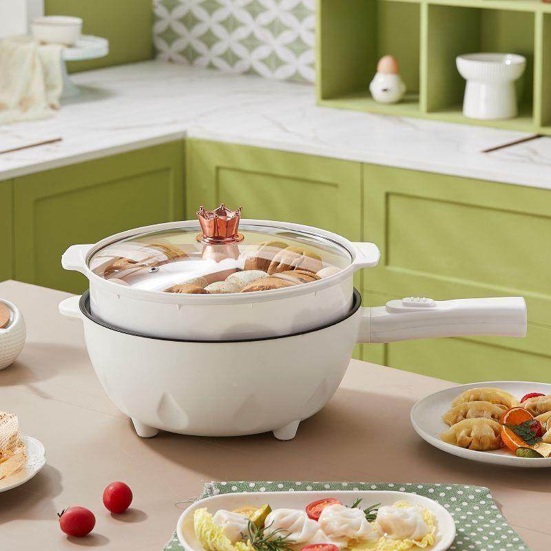 电炒锅蒸炒锅一体式VHZ炒菜锅电煮大功率多锅用功能家电火煮,淘宝优惠券,粉丝福利购,淘宝优惠卷