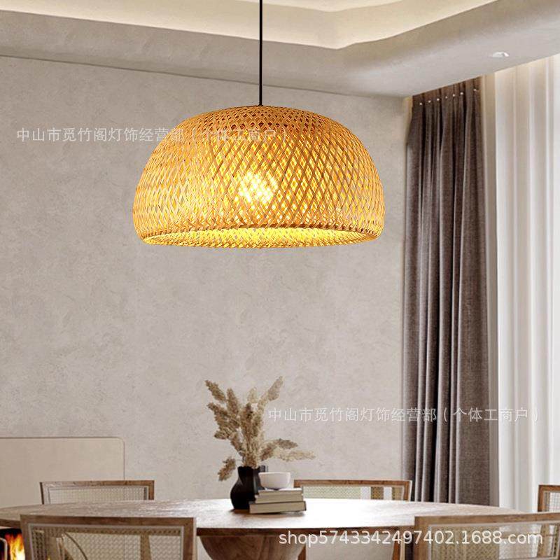 竹编吊灯竹禅艺宿意茶室29中式餐厅民式藤日编灯笼复古创意艺术灯,淘宝优惠券,粉丝福利购,淘宝优惠卷