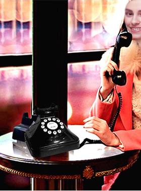 欧式宫廷老式仿古电话机创意复古机办公用酒3011店座摆话件装饰家