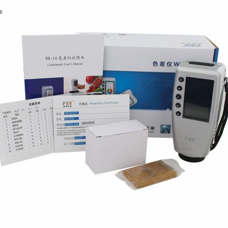威福FRU测色色差仪WR10便携式色差仪配色测色计分光测色仪色差检 - 图1