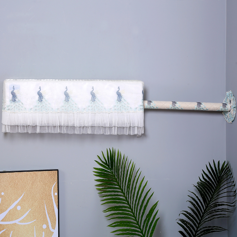 遮丑空调管道装饰贴管道口堵盖堵头孔墙洞贴空调洞贴空调防尘套罩 - 图1