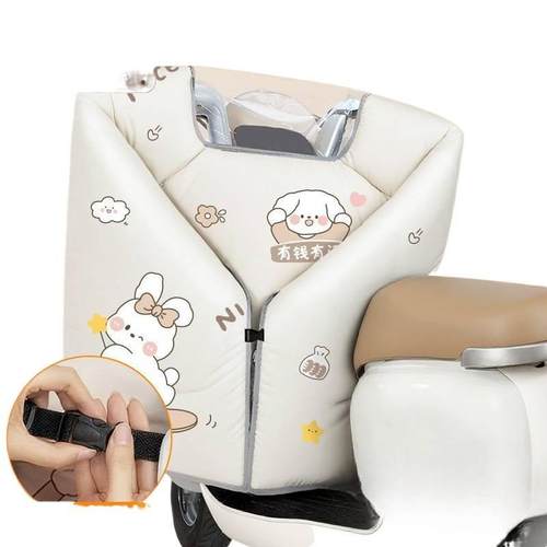 电动挡风被冬季加绒148加厚全包斗式瓶电摩车篷托防风防水罩包邮 - 图3