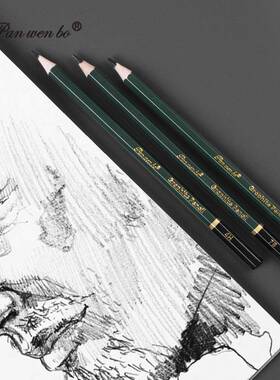 35件套初学者素描写生绘画专用铅笔炭笔套装折叠拉链包用品