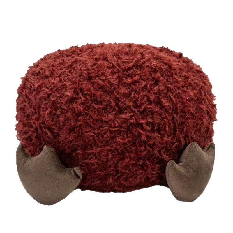 坐墩红色羚羊绒客厅懒人沙发蒲团墩子脚凳飘窗矮墩坐垫可拆洗座椅,淘宝优惠券,粉丝福利购,淘宝优惠卷