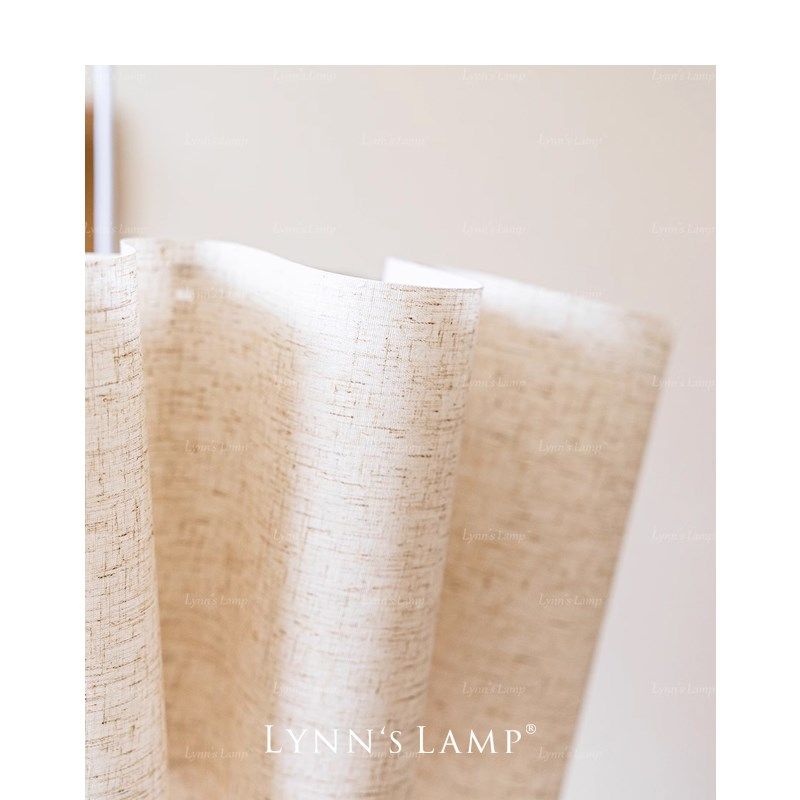 Lynns立意 田园风布艺卧室吊灯 房间复古主卧法式日式书房茶室灯,淘宝优惠券,粉丝福利购,淘宝优惠卷