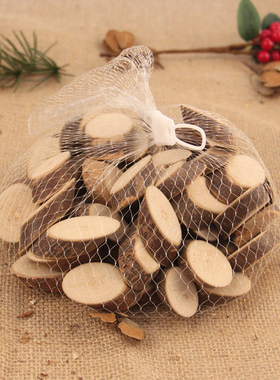 小圆木片装饰拼接diy幼儿园手工年轮木片斜背景墙手绘画实木材料