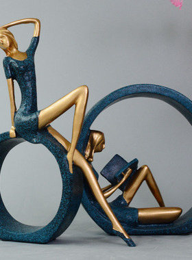 北欧摆件客厅桌面电视柜家居工艺装饰品酒柜隔断玄关乔迁新居礼品