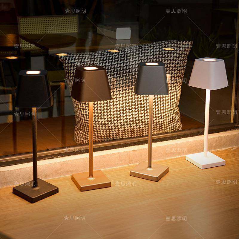 方形高脚台灯充电台灯USB触摸酒吧KTV夜灯Poldina,淘宝优惠券,粉丝福利购,淘宝优惠卷