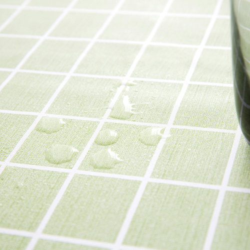 田园防水防油餐桌布免洗桌布 PVC餐厅台布长方形茶几桌垫 - 图3