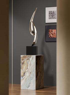 现轻奢DS-2024-玄几关代何落地艺术雕塑店别墅酒前台走廊过道创意