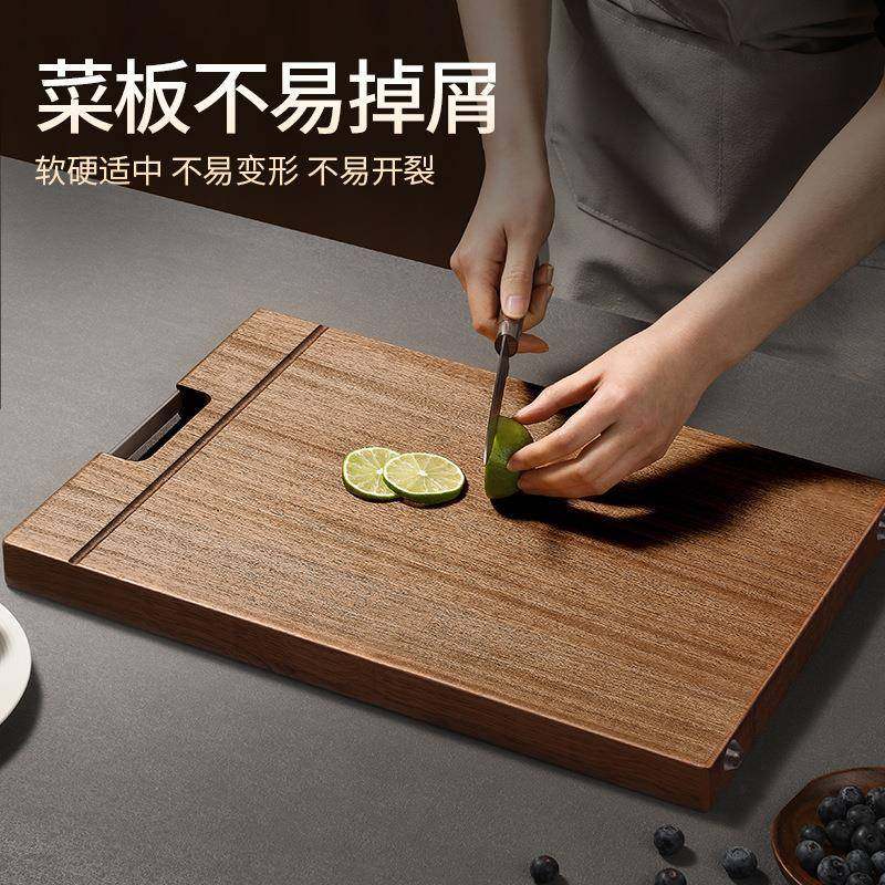 整木乌檀木菜防家用切菜房板实木砧无品牌/板板案板厨霉剁肉面板,淘宝优惠券,粉丝福利购,淘宝优惠卷