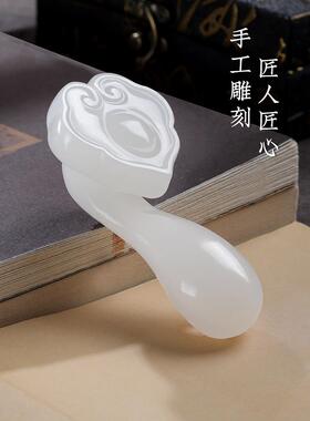 玉如意拉手件客厅桌面摆件客厅书房家装男女便携式节日礼品
