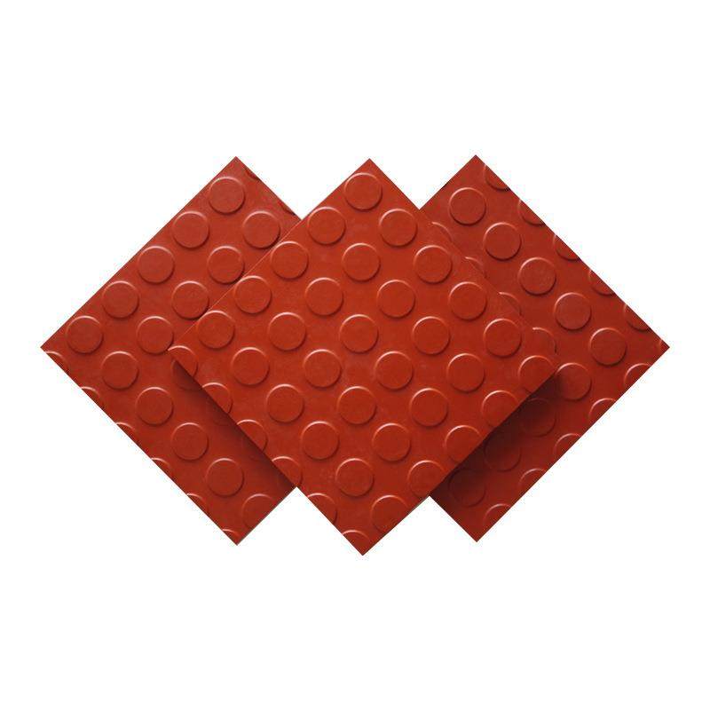 厂家直销天桥防滑橡胶板天桥过道用橡胶垫圆扣形铜钱纹防滑橡胶,淘宝优惠券,粉丝福利购,淘宝优惠卷