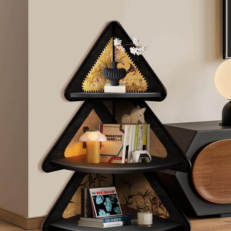 客厅落转角柜圣树地装饰F98TMHT9诞摆件复古床头三收纳柜墙角夹角,淘宝优惠券,粉丝福利购,淘宝优惠卷