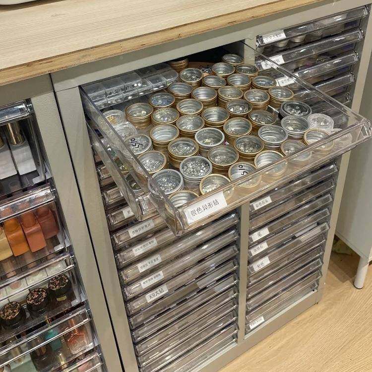 A4文件平底抽屉式甲店柜烘985焙胶模具收纳柜甲美油灌装多层分类,淘宝优惠券,粉丝福利购,淘宝优惠卷