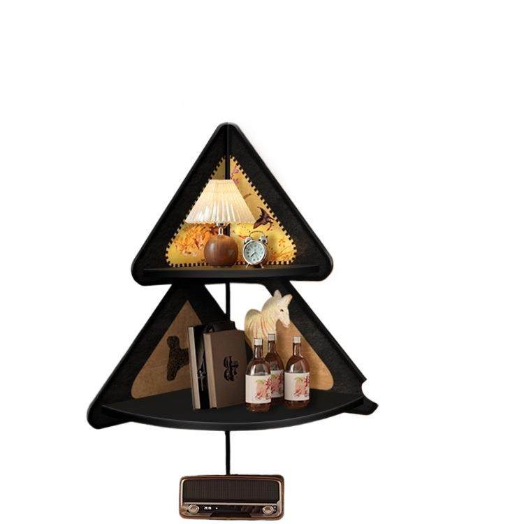 客厅落转角柜圣树地装饰F98TMHT9诞摆件复古床头三收纳柜墙角夹角,淘宝优惠券,粉丝福利购,淘宝优惠卷