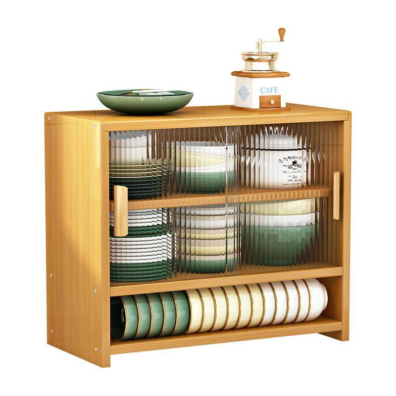 实木家用厨房物柜餐边炉落地储物柜碗柜柜微波1250架筷子碗碟收纳,淘宝优惠券,粉丝福利购,淘宝优惠卷