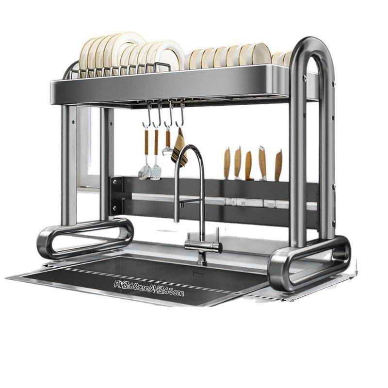 厨房洗水槽置物架多功能洗碟碗池水槽碗沥水架碗架008槽水池上方,淘宝优惠券,粉丝福利购,淘宝优惠卷