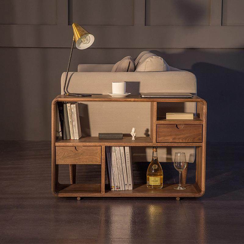 实木边几北美胡桃木沙发边柜现黑简约客厅代几BG-001小柜子角小茶,淘宝优惠券,粉丝福利购,淘宝优惠卷