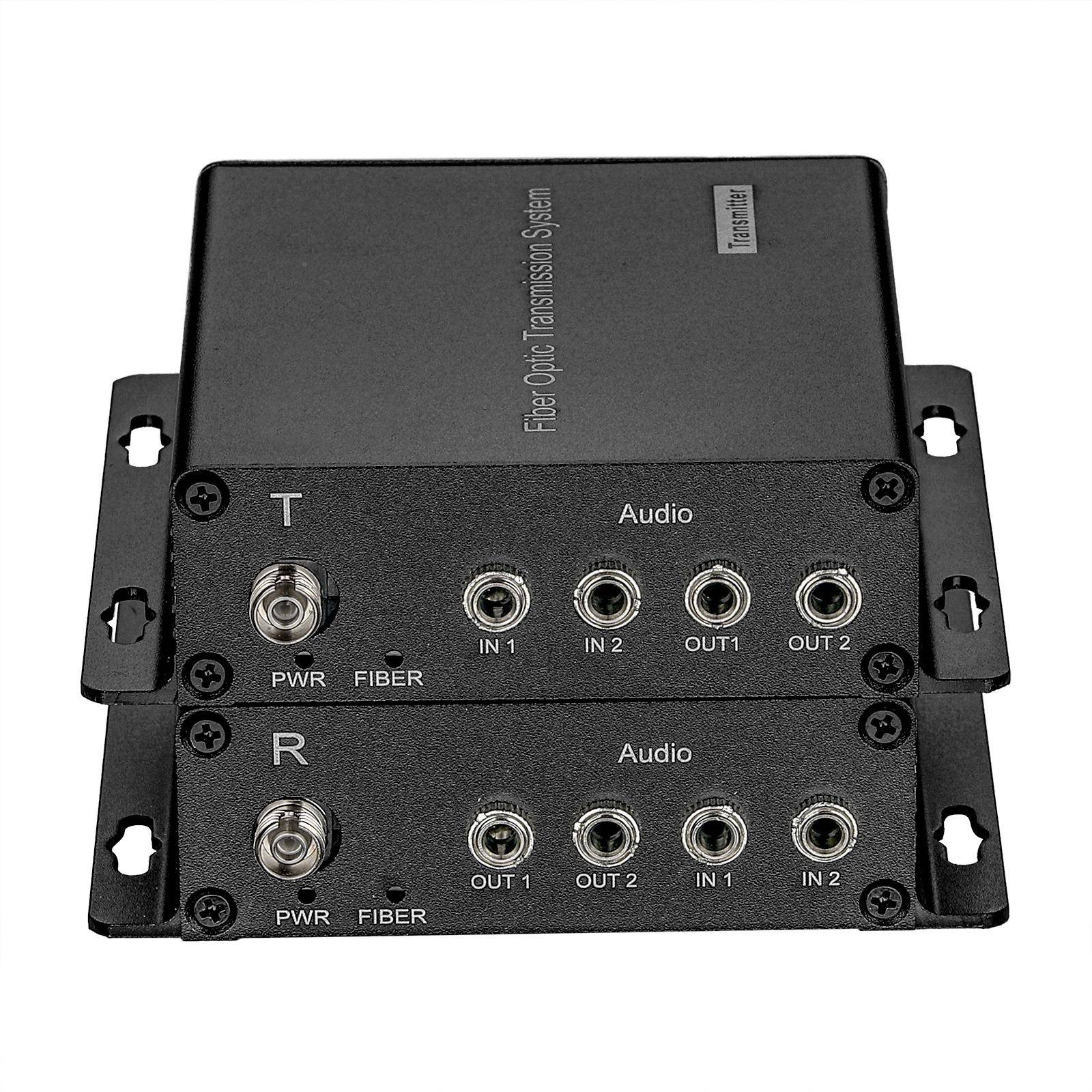 频拓轩3.5m路m立体声音音频光端1路2路4TX2-2SK-8路单向机双向音 - 图3