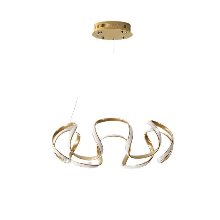 餐厅创灯灯现吊代约意个性艺简术北947欧书房灯网红轻奢led吧台吊 - 图3