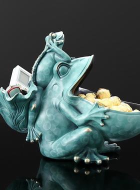 恐龙个性摆柜件意创摆设品糖果盘鞋盒QTW钥匙收纳家居装饰品