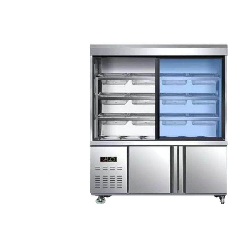 麻辣烫展示柜冷藏冷冻柜商用保冷鲜柜冰柜串串风幕441点菜柜,淘宝优惠券,粉丝福利购,淘宝优惠卷