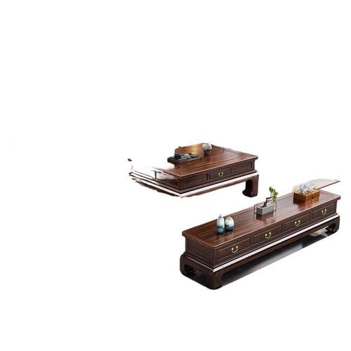 新中典发式乌金木古实木沙组合夏两用冬仿古高端别墅大小MRY户型 - 图3