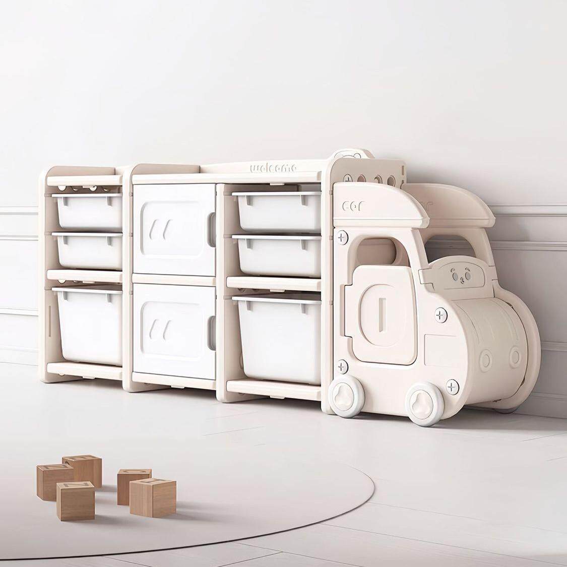 儿玩屉具收纳柜客厅靠墙童抽超大容量分RAI类多层置物架宝宝式储 - 图1