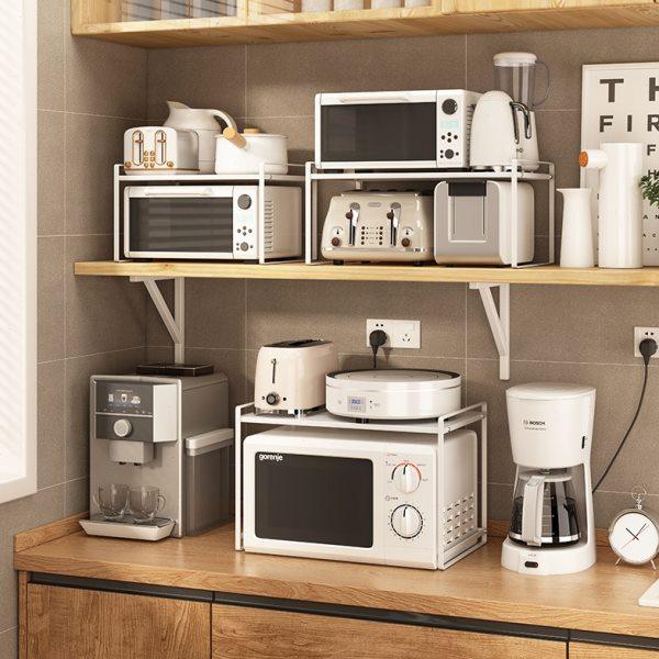 厨房放微波炉架子的置物架烤箱台面新款电饭锅一体家用微波炉架桌,淘宝优惠券,粉丝福利购,淘宝优惠卷