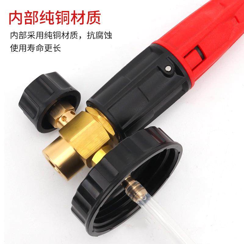 专业款PA泡沫喷壶高压洗车机泡沫喷枪喷头透明壶SnowFoamLance,淘宝优惠券,粉丝福利购,淘宝优惠卷