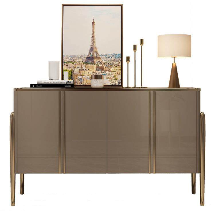 新中式入户玄关柜轻奢靠墙一体收纳边柜高档岩板餐边柜客厅装饰台,淘宝优惠券,粉丝福利购,淘宝优惠卷