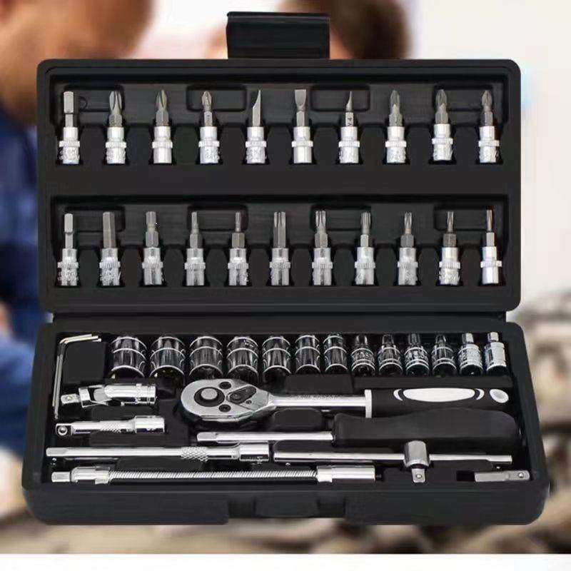套筒全套棘轮扳手套装批头套装组合工具汽车汽修家用维修工具箱热,淘宝优惠券,粉丝福利购,淘宝优惠卷