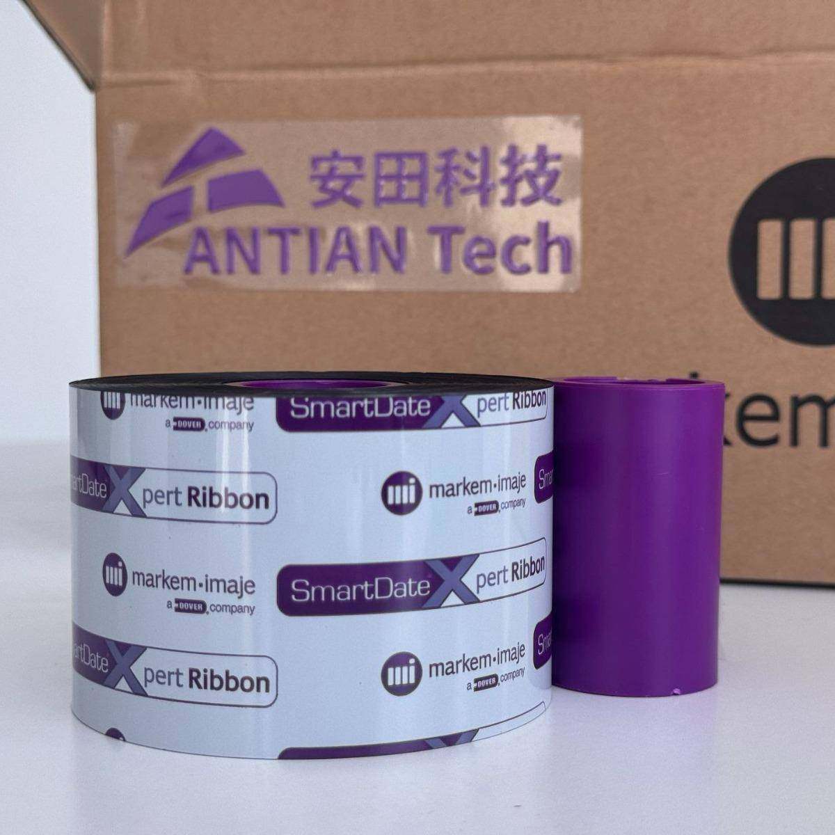 马肯依玛士X40热转印色带55毫米*600米打码机耗材现货工业级,淘宝优惠券,粉丝福利购,淘宝优惠卷