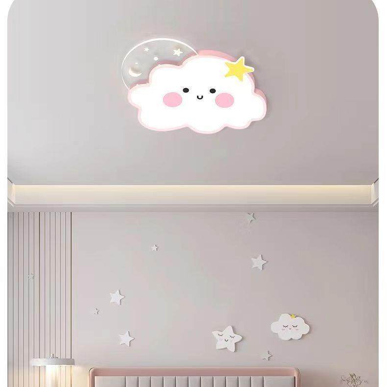 彩虹云朵led吸顶灯简约现代创意温馨卡通儿童房灯男女孩卧室灯具,淘宝优惠券,粉丝福利购,淘宝优惠卷